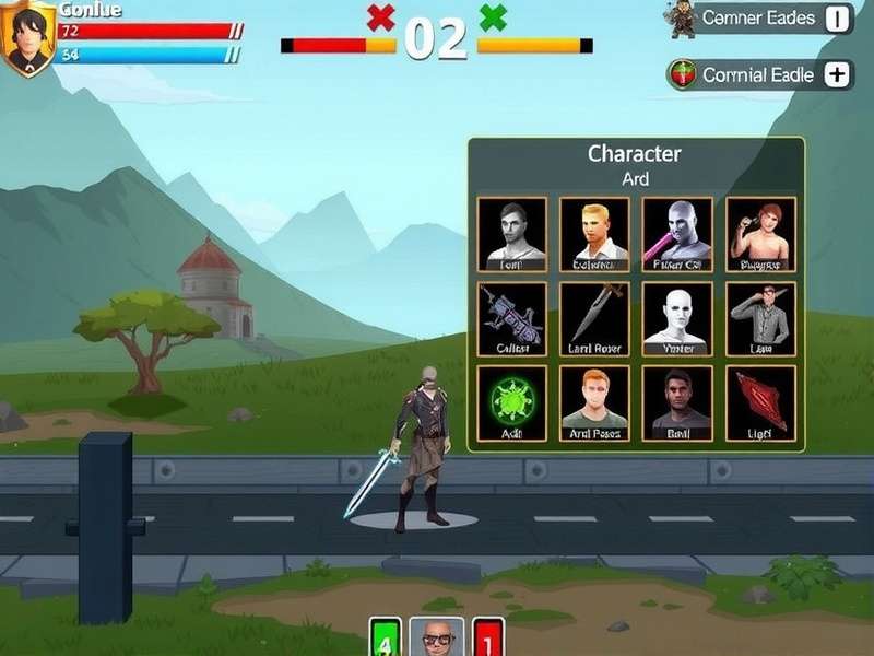 Fury Blade Hero Gameplay Screenshot